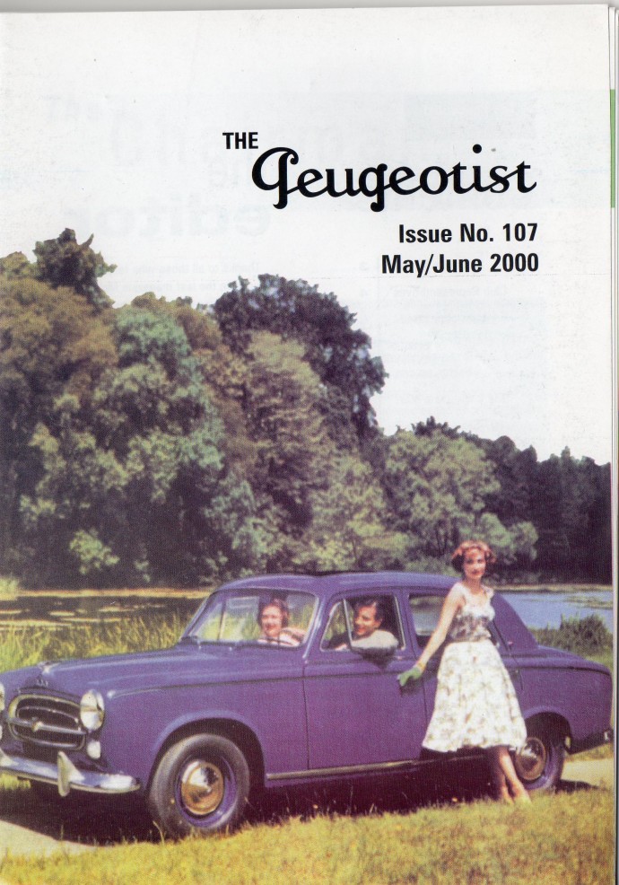 The Pugeotist issue 107 cover