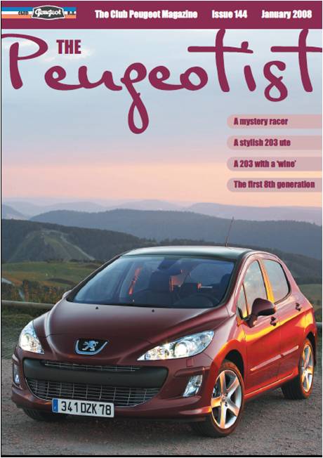 The Pugeotist issue 144 cover