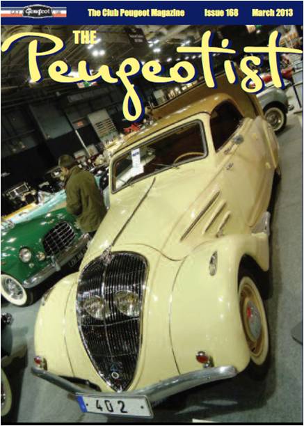 The Pugeotist issue 168 cover