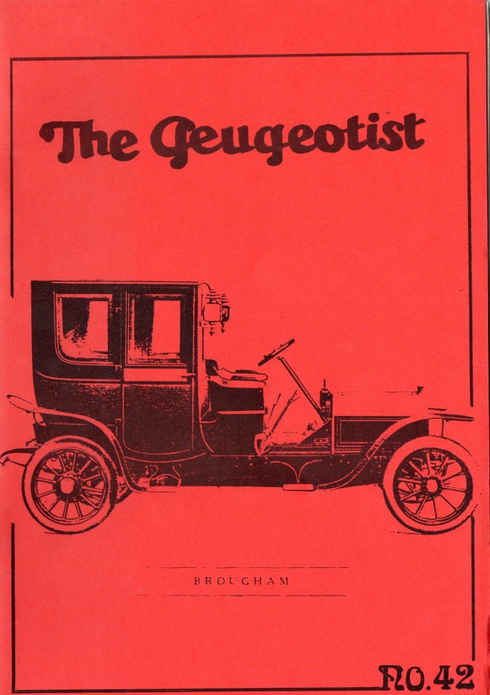 The Pugeotist issue 42 cover